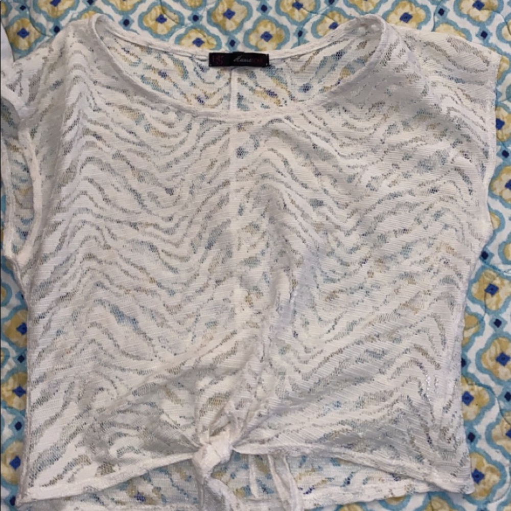 white over shirt
